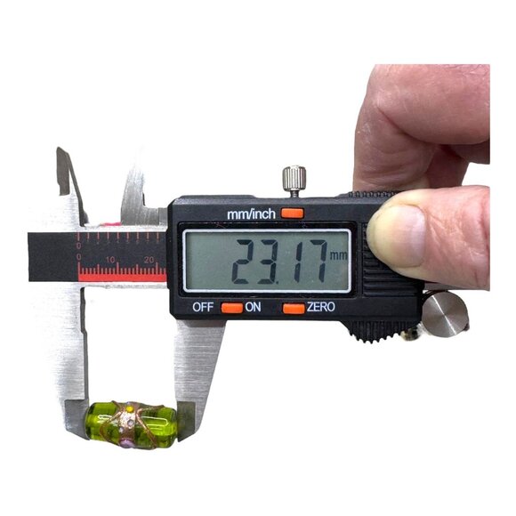 Handcrafted Lampwork Glass Bead Lot Artisan Jewelry Making Supplies Set Of 16 - Picture 8 of 16